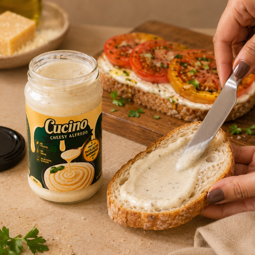 Cucino's Cheesy Alfredo Jar