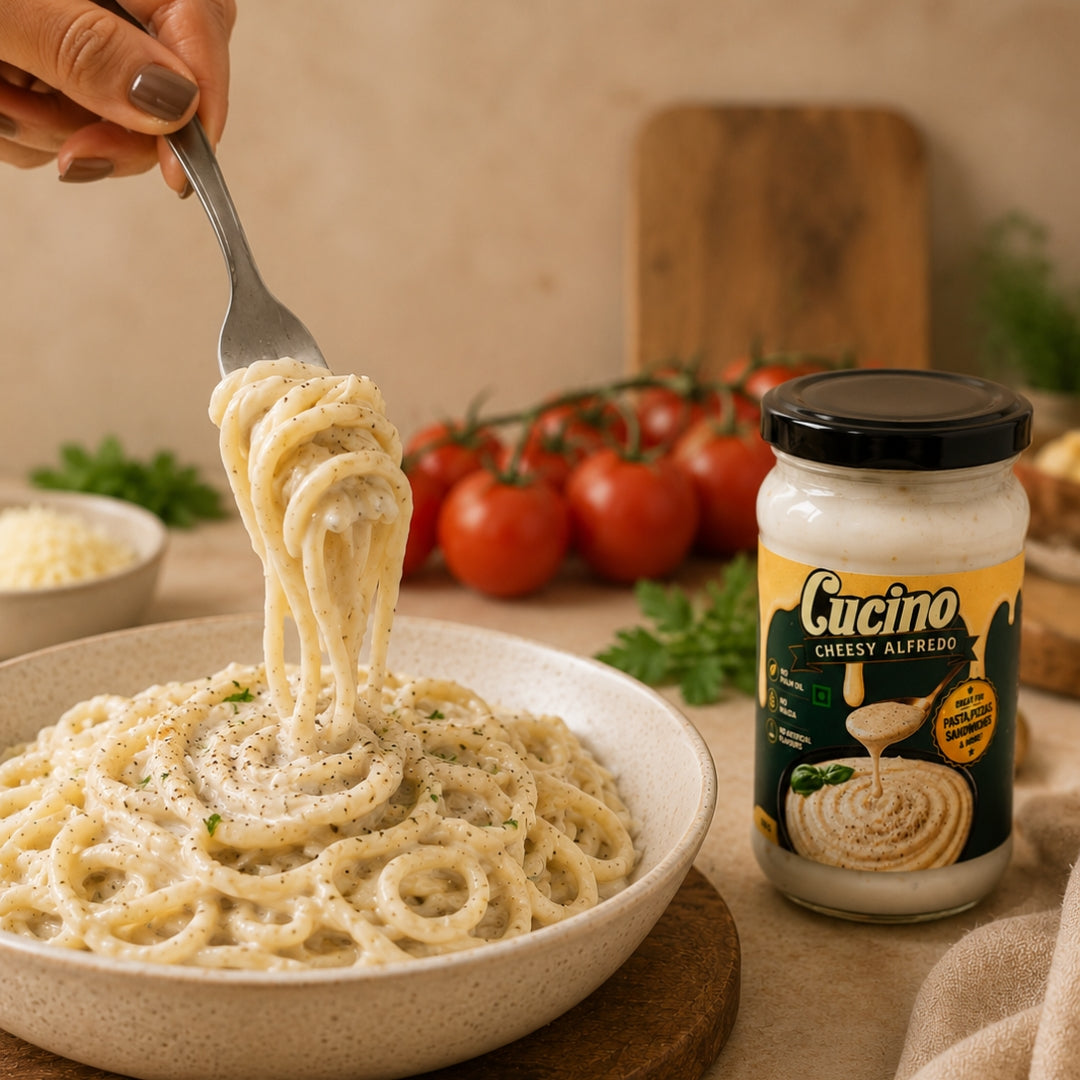 Cucino's Cheesy Alfredo Jar