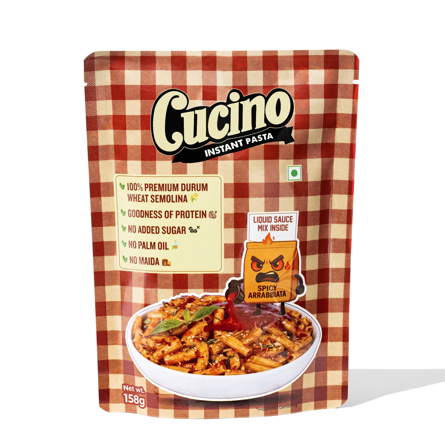 Spicy Arrabbiata Instant Pasta