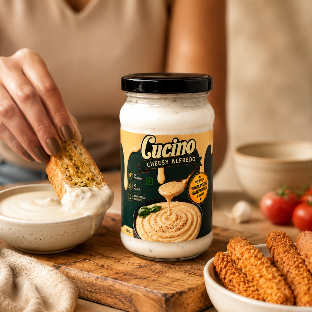 Cucino's Cheesy Alfredo Jar