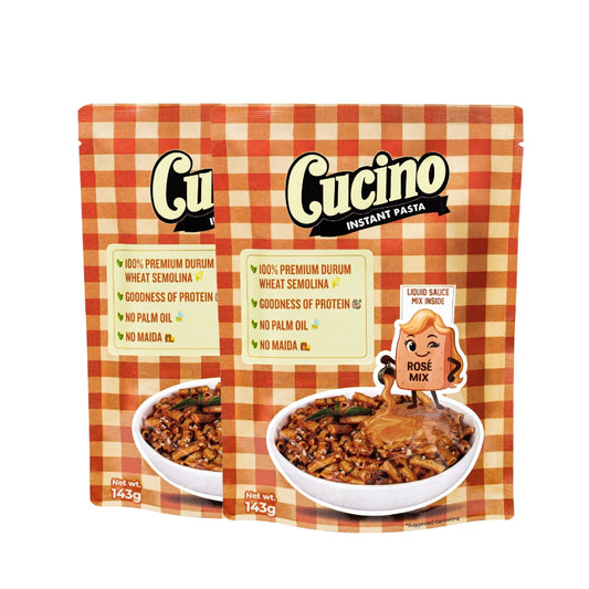 Cucino Rosé Mix Instant Pasta- Saver Combo of 2