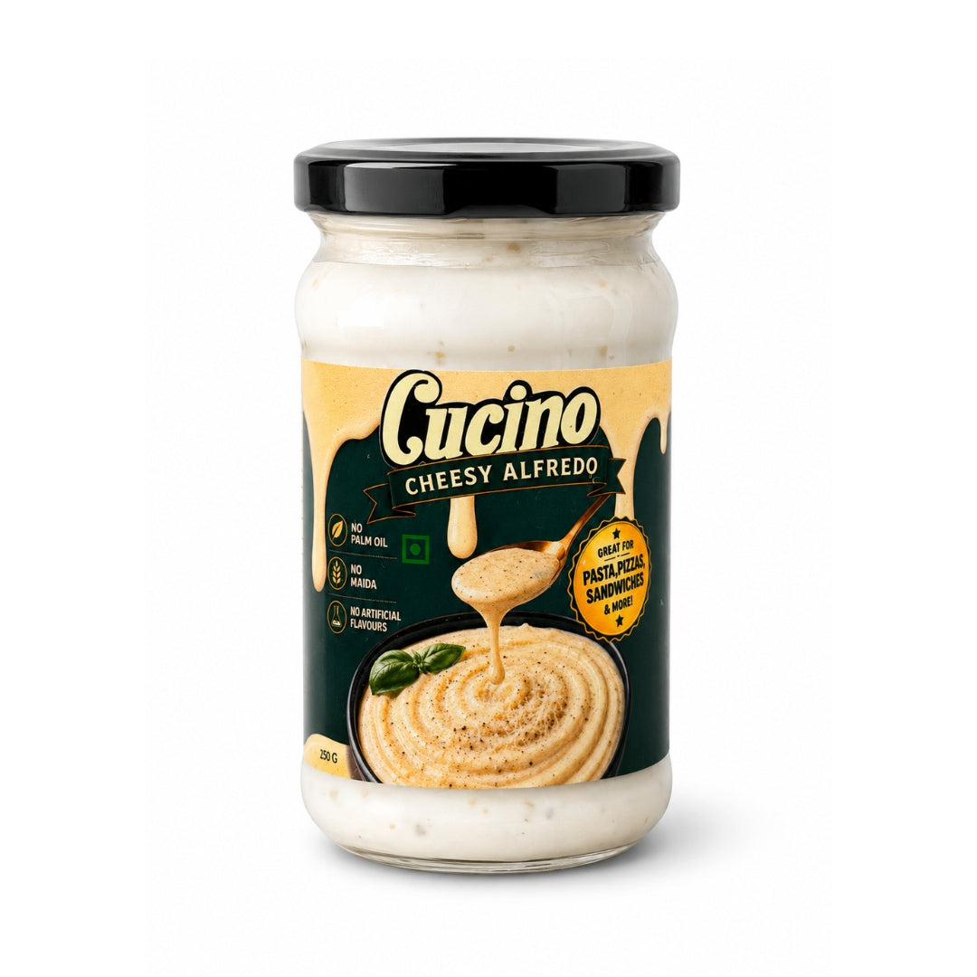 Cucino's Cheesy Alfredo Jar