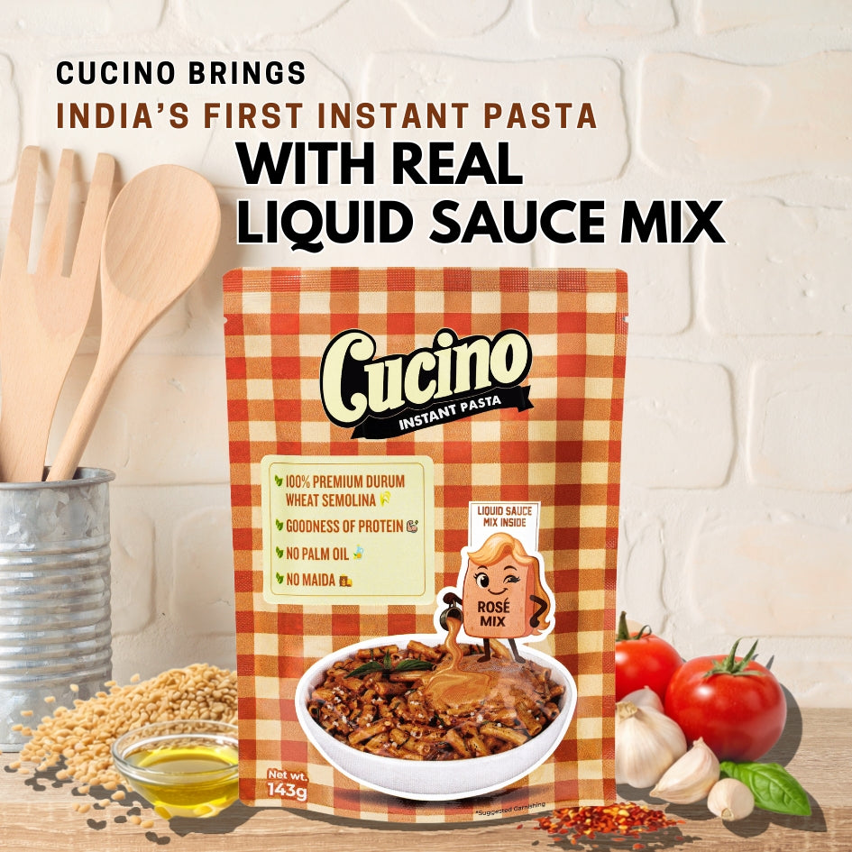 Cucino Rosé Mix Instant Pasta- Saver Combo of 2