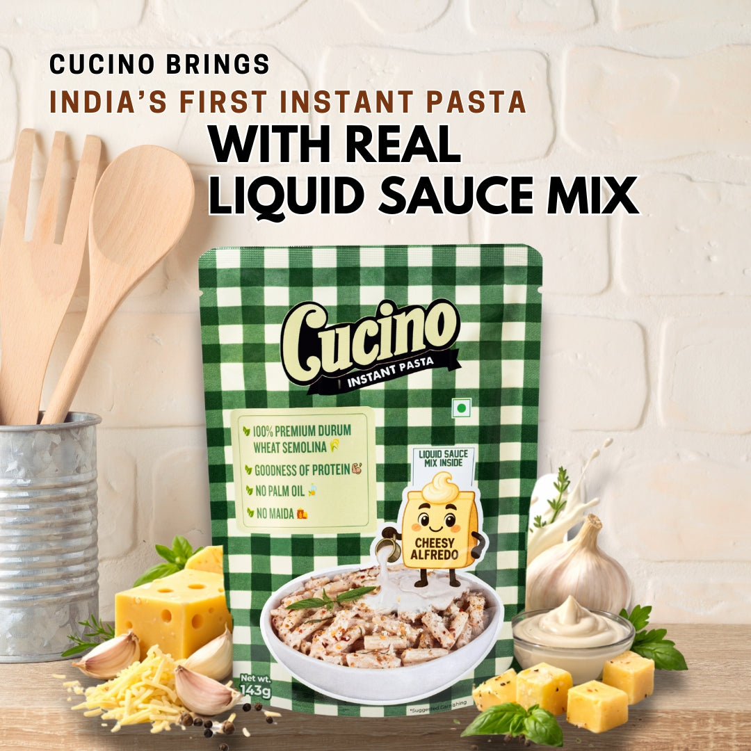 Cucino's Cheesy Alfredo Instant Pasta - Pack of 6